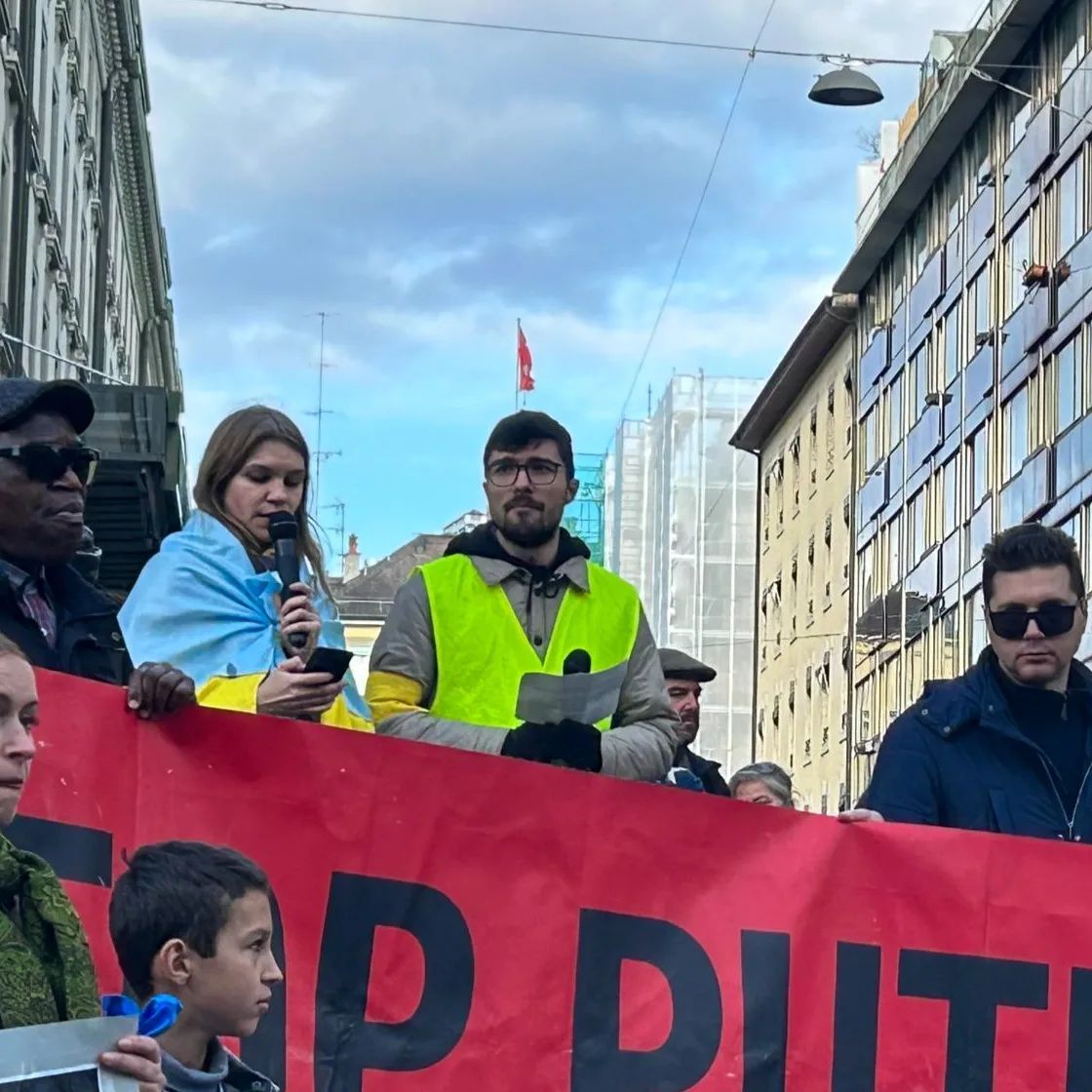 Une année après le début de la guerre – Marche de soutien à l’Ukraine