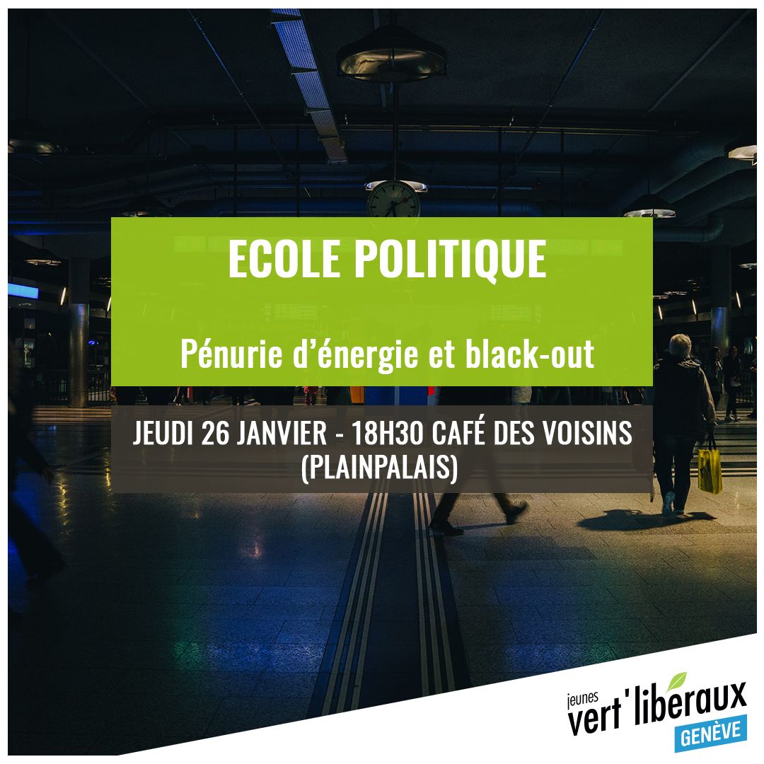École politique – Pénurie d’électricité et black-out