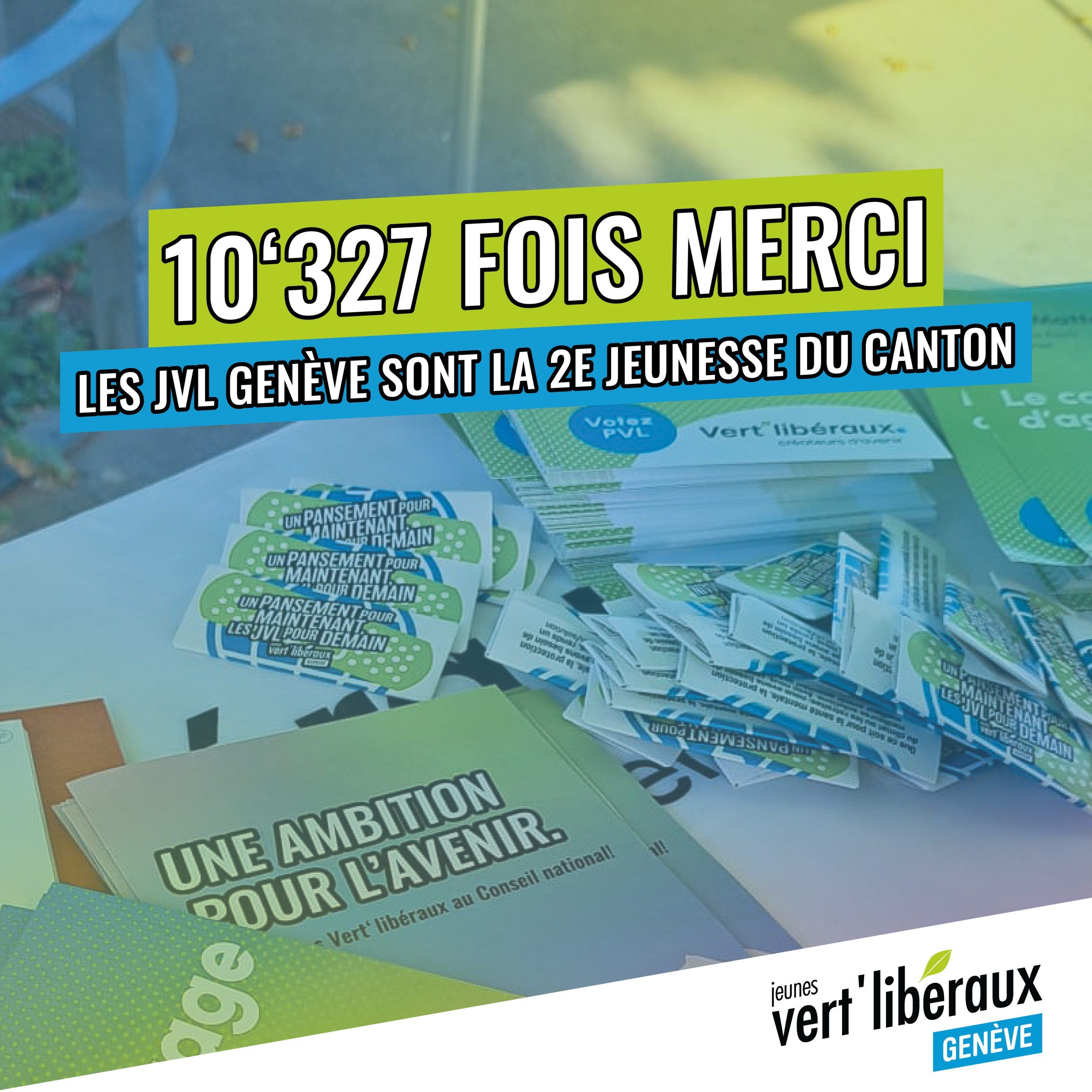 Élections fédérales 2023 – Les JVL Genève sont la deuxième jeunesse du canton
