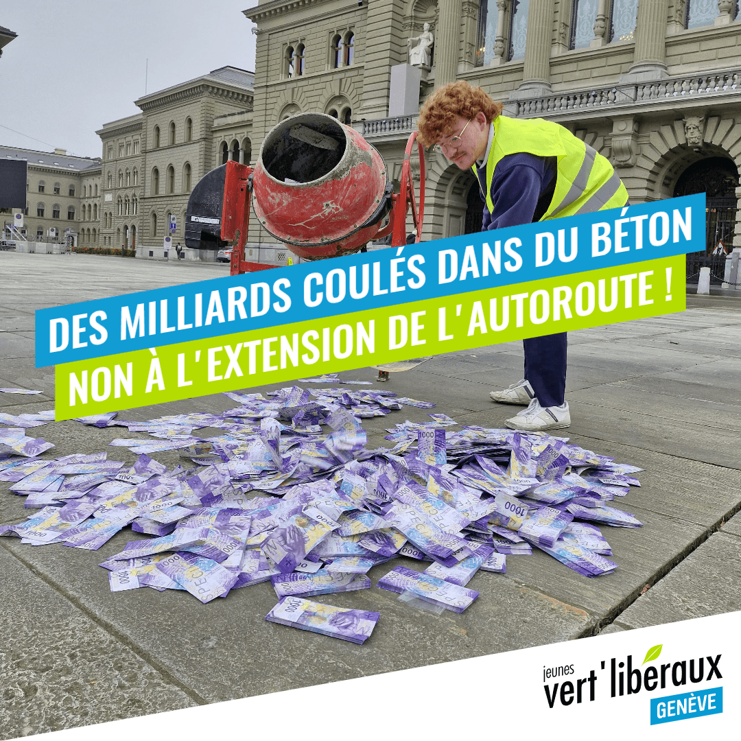 Des milliards coulés dans le béton ? NON à l’extension des autoroutes