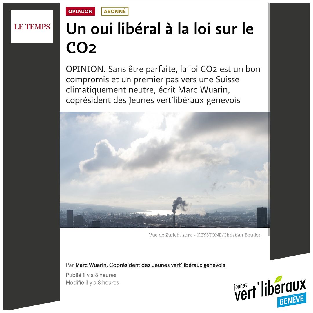 Le 13 juin, insérons un OUI libéral dans les urnes